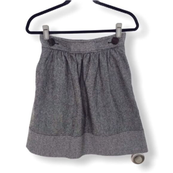 Tibi SZ 2 grey high-waisted skirt - Picture 1 of 4